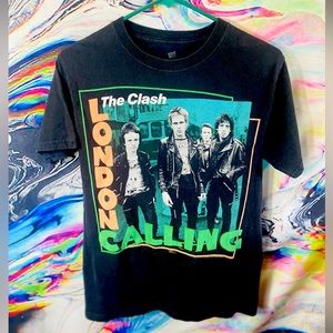 The Clash  😈  Punk Graphic Tee 2010